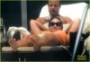Exclusive - Demi Lovato In Orange Bikini By Pool